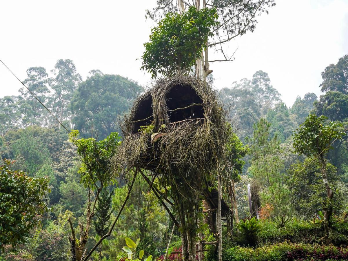 Oyo Homes 90915 Eco Tourism Desa Cihanjuang Rahayu Ciwangun Indah Camp Villas Bongkar Dış mekan fotoğraf